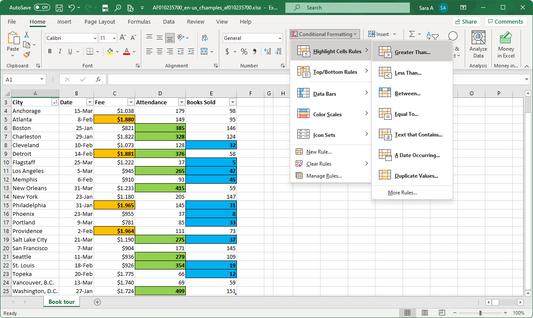 Microsoft excel mastermind